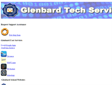 Tablet Screenshot of glenbard.org